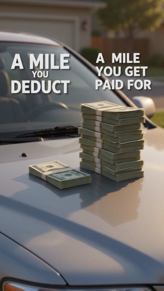 A Mile You Deduct vs a Mile You Get Paid For